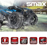 1/16 SCALE ELECTRIC 4WD 2.4GHZ RC OFF-ROAD BRUSHED MONSTER TRUCK SMAX 1631
