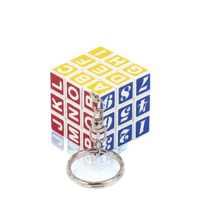 3X3 3.5cm Number Magic Cube with keychain NO.581-3.5A