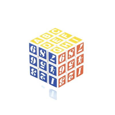 3X3 3.5cm Number Magic Cube &nbsp;NO.581-3.5A