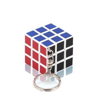 3X3 3.5cm Magic Cube with keychain NO.581-3.5A
