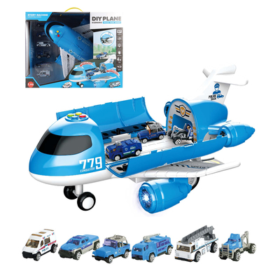 Airplane Carrier with die cast cars NO.SKD1156