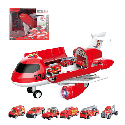 Airplane Carrier with die cast cars NO.SKD1155