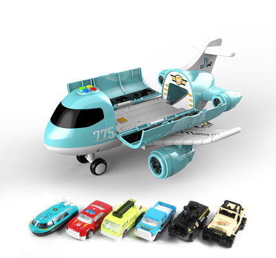 Airplane Carrier with die cast cars NO.SKD1160