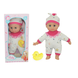 11 Inch Stuffed Body Doll With Washing duck No.G12306-1