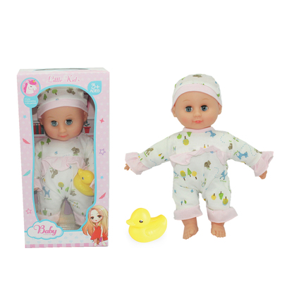 11 Inch Stuffed Body Doll With Washing duck No.G12306-3