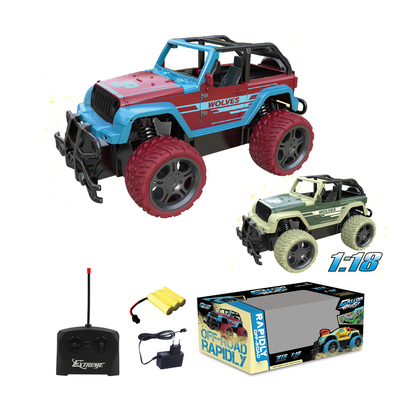 27MHZ 1-18 4CH Remote control car（PVC) NO.99-Y186B
