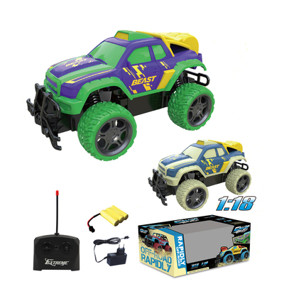 27MHZ 1-18 4CH Remote control car（PVC) NO.99-Y188B