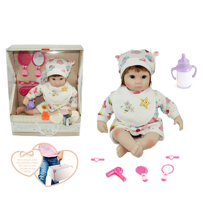 18 Inch Newborn Reborn &nbsp;With Carrier box,Accories NO.8807-A4
