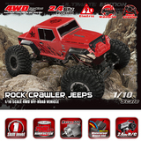 1/10 SCALE ELECTRIC 4WD 2.4GHZ RC OFF-ROAD BRUSHED ROCK CRAWLER 1071