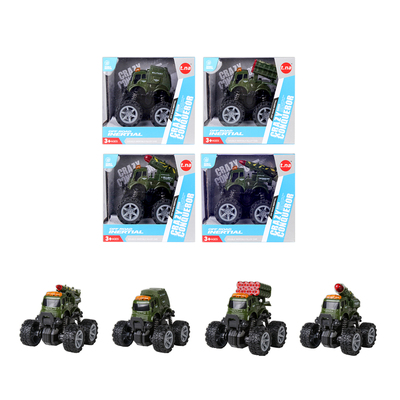 Die cast Dual-Friction Powered Military Monster Item NO SKD1165D