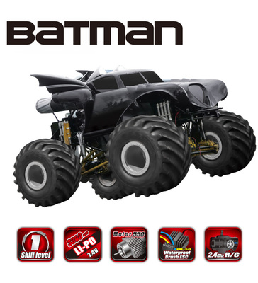BRUSHED MONSTER TRUCK BATMAN NO.LM1091