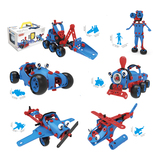 6 in 1 big size 3D assembly toys set No.7757