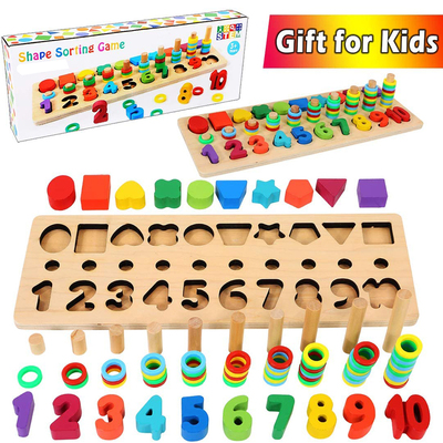 Wooden Sorting Montessori , Category-Learning & Education Toys No.B07XXXKHVB