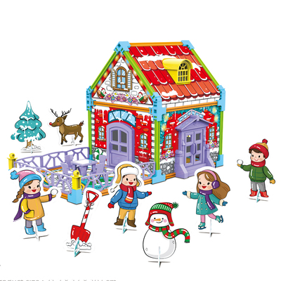 Graffiti Assembly DIY Toys NO.1018