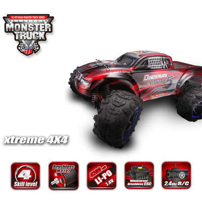 1/8 SCALE ELECTRIC 4WD 2.4GHZ RC OFF-ROAD BRUSHLESS MONSTER TRUCK.STANDARD EDITION 8035